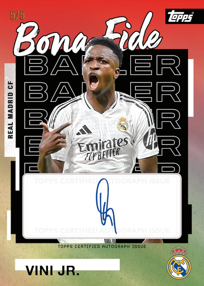 Topps Real Madrid 2025/26 Team Set Boks - break addicts