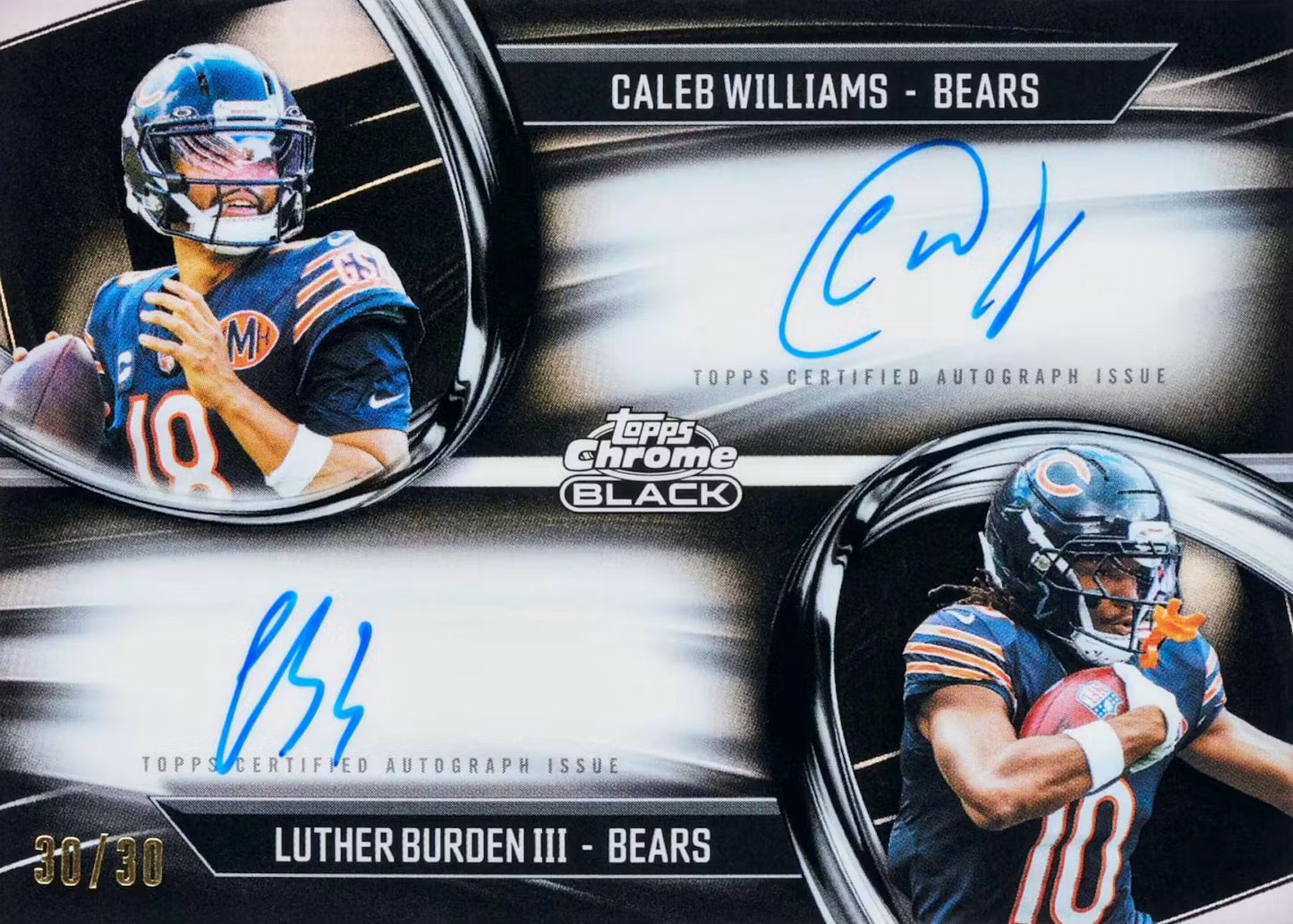 2025 Topps Chrome Black Football Hobby Boks
