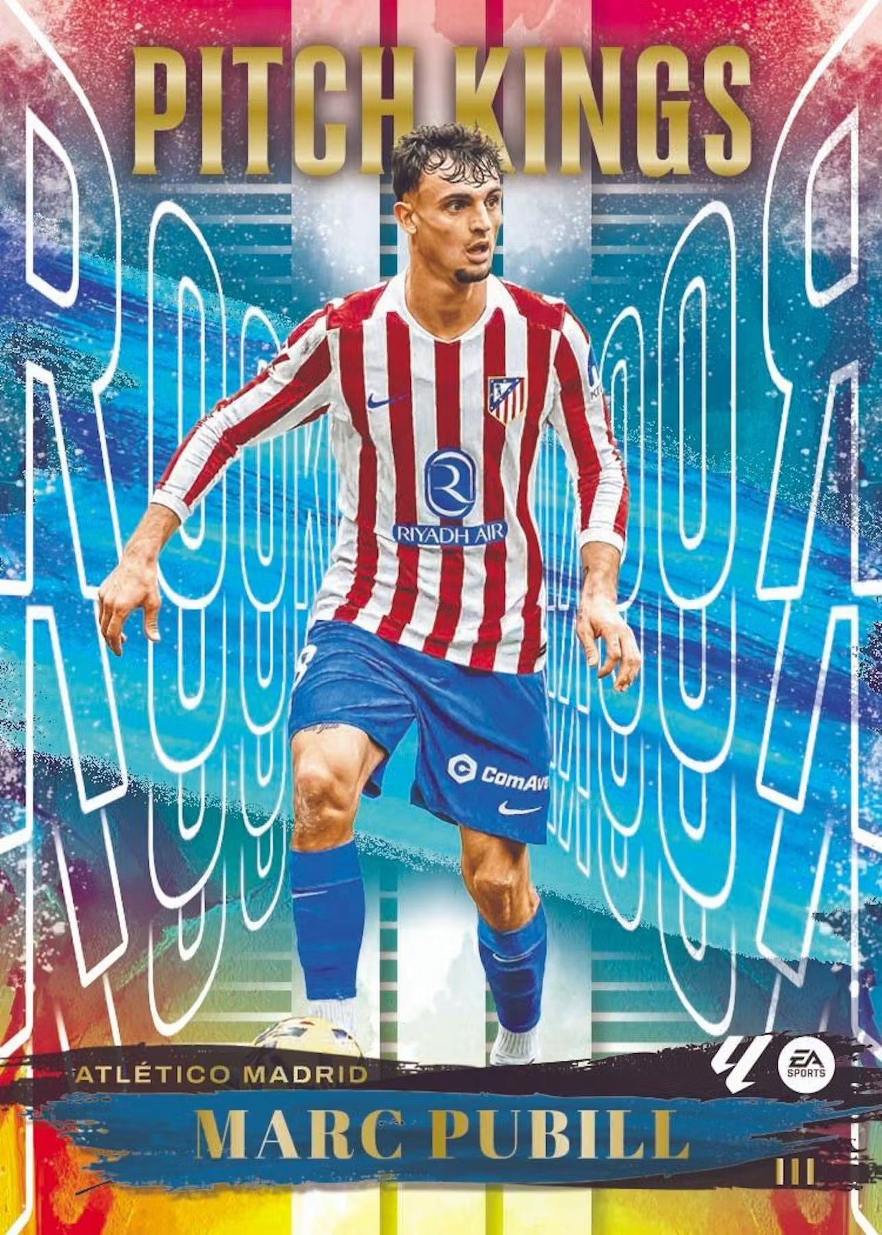 ⚽ Random Team Break #1442 – 1× 2025/26 Panini Pitch Kings Soccer Hobby International Boks - break addicts