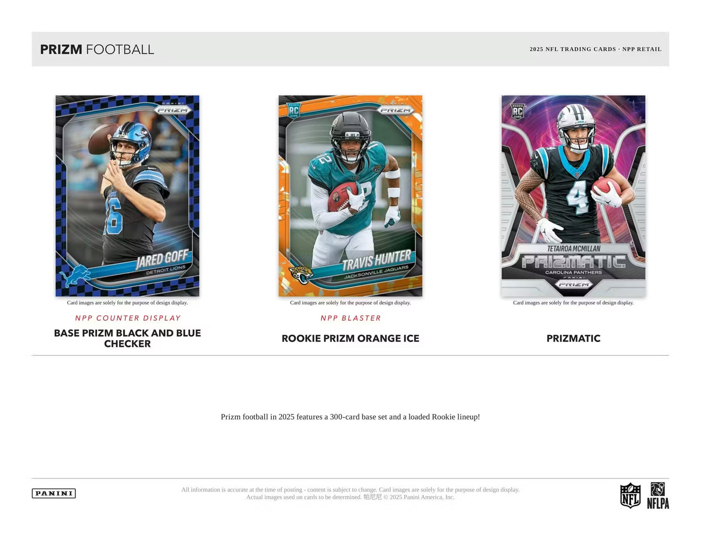 2025 Panini Prizm Football Retail Boks - break addicts