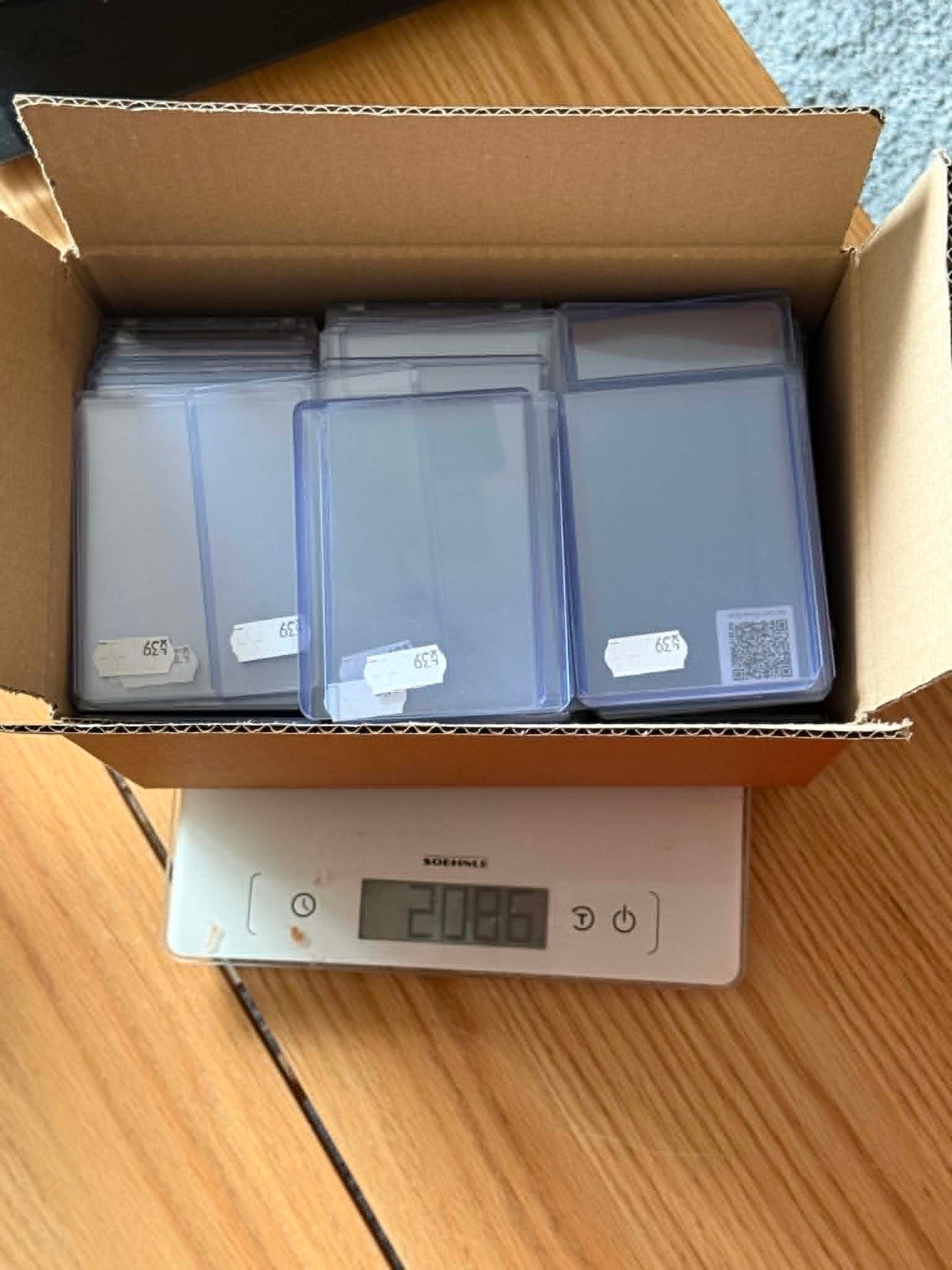 Boks med brukte/ Gamle toplaoders 2kg