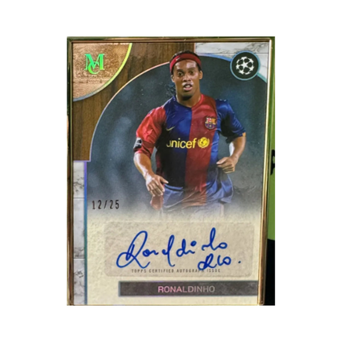 Filler 1 for ⚽ PYT/P Case Break #1600 - 1× 2025/26 Topps UEFA Museum Hobby Case (8 Bokser)