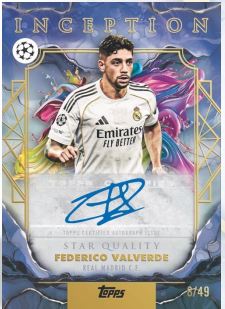2025/26 Topps Inception UEFA Club Competitions Boks (forhåndssalg) - break addicts