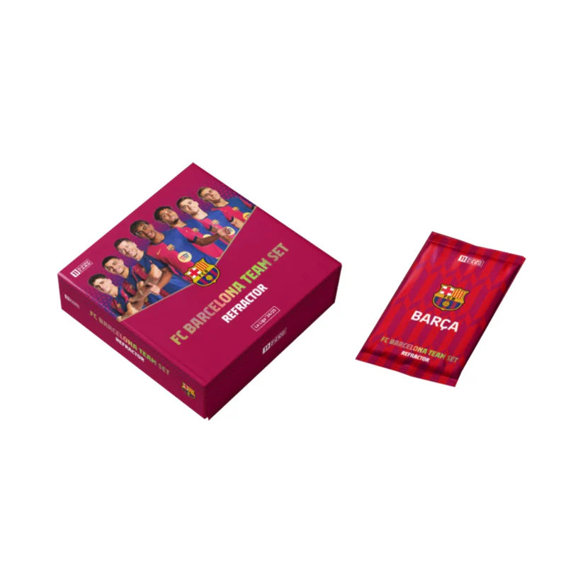 Eleven Card FC Barcelona Team Set 24/25 Hobby Boks