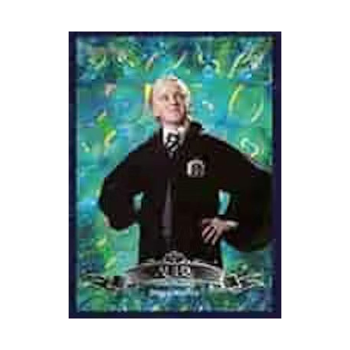 2026 Harry Potter Aura Blaster, Draco Malfoy Energy Grid. Produsentens korteksempel, ikke garantert innhold. Produsentens forhåndsvisning; endelig kortutførelse kan avvike.