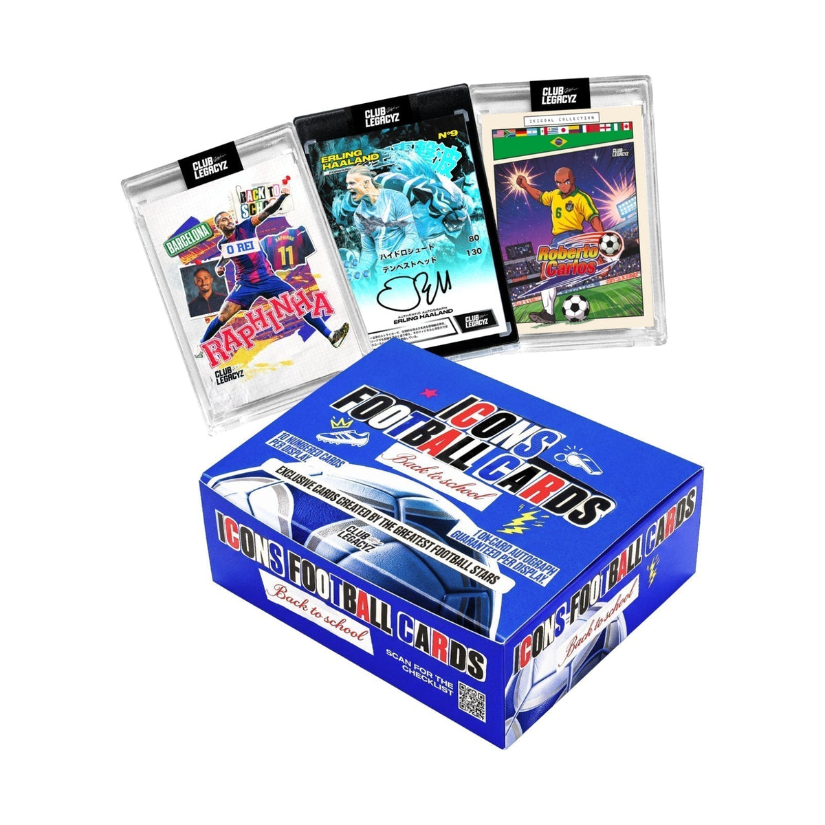 2026 Club Legacyz Icons Back to School 5th Edition Displayboks. Helt display med 10 minibokser. – Break #1642