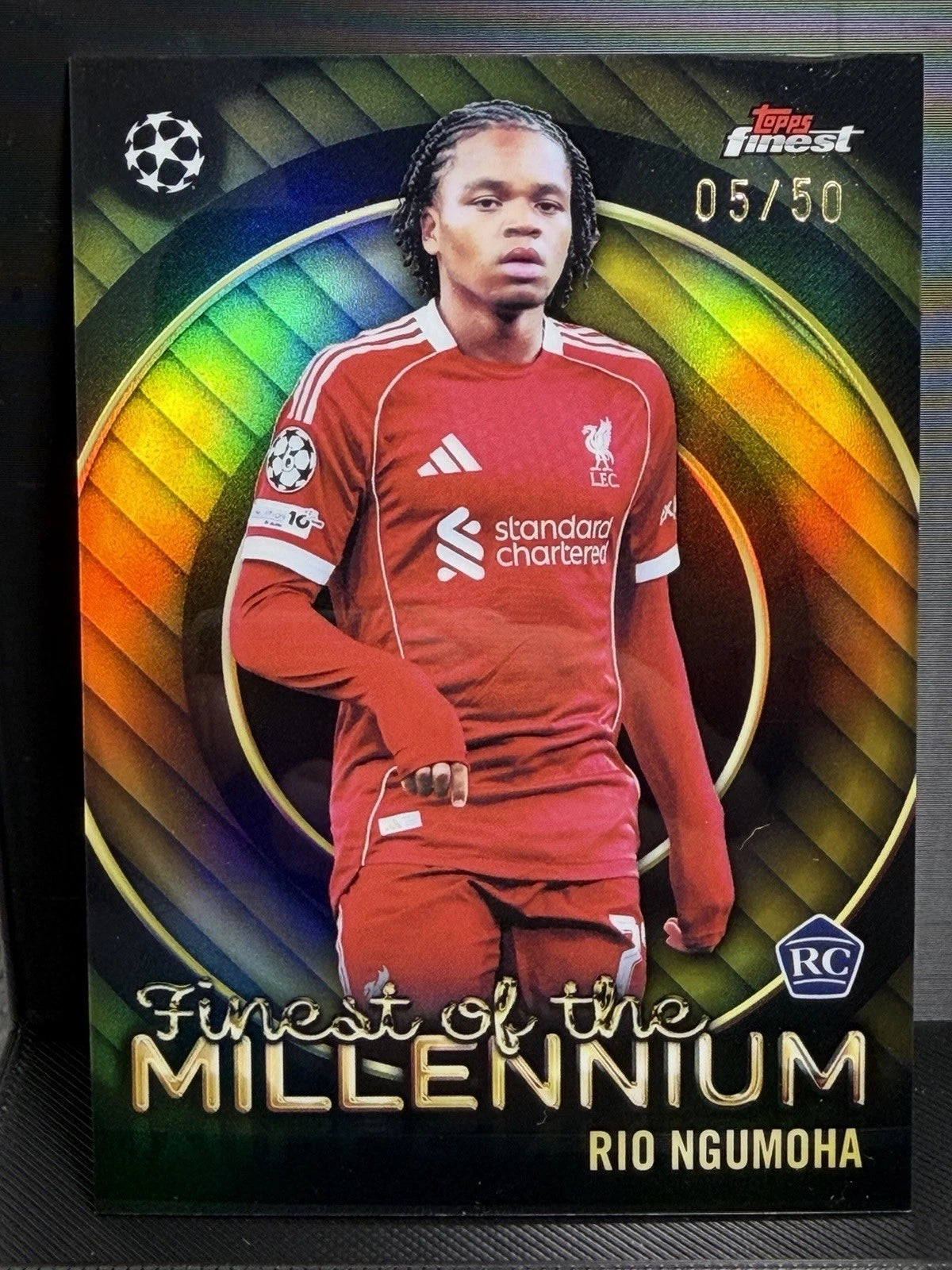 Filler 3 for ⚽ PYT/P Case Break #1428 – 1× 2025/26 Topps UEFA Club Competitions Finest Soccer Hobby Case