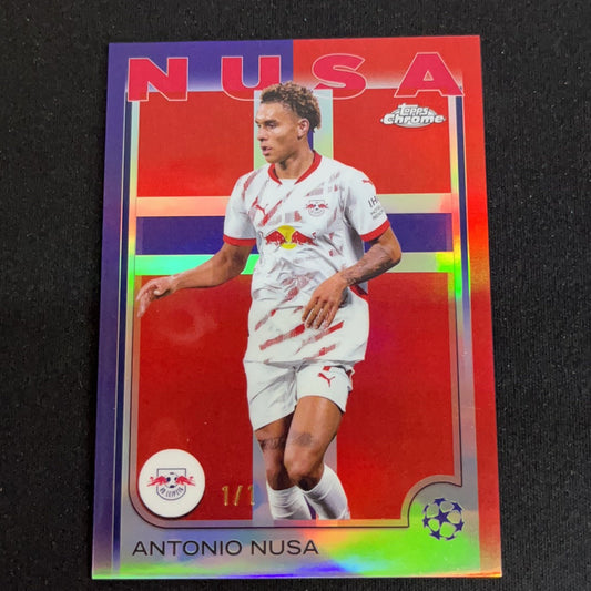 Norske spillere å se etter i Topps Chrome 2024/25