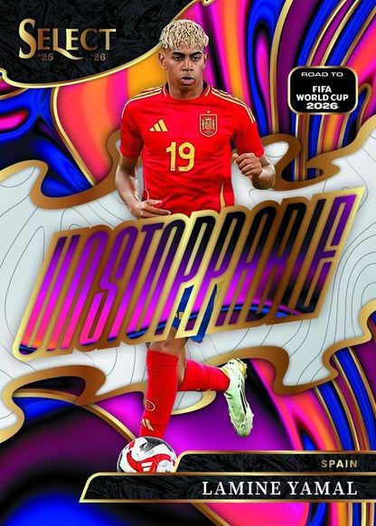 ⚽ Random Team Break #1491 – 1× 2025/26 Panini Select Road to FIFA World Cup Soccer Hobby Boks - break addicts
