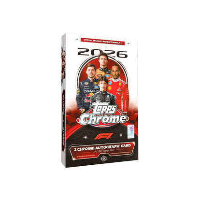 2026 Topps Chrome F1 Formula 1 Hobby Boks (Forhåndsbestilling) - break addicts