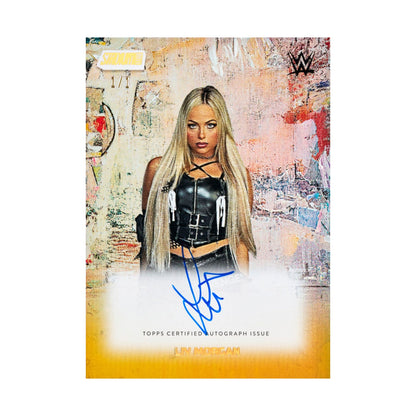 Liv Morgan autografkort 1/1 – produsentens korteksempel – produsentens korteksempel, ikke garantert innhold.