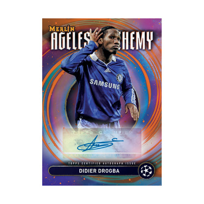Didier Drogba Ageless Alchemy autograf, produsentens korteksempel, ikke garantert innhold