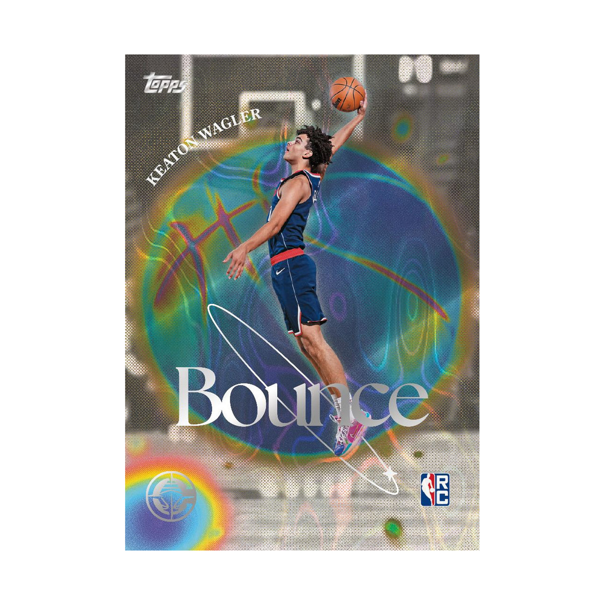 Keaton Wagler Bounce, produsentens korteksempel fra 2026/27 Topps Flagship Basketball, ikke garantert innhold