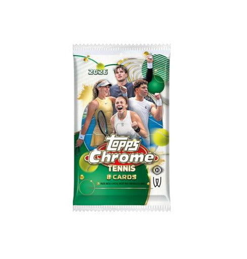 2026 Topps Chrome Tennis Hobby Boks Pakke