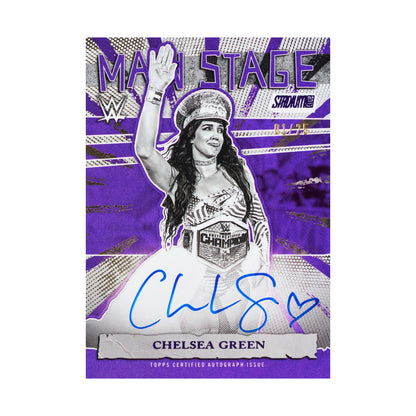 Chelsea Green Main Stage Autographs Purple /25 – produsentens korteksempel, ikke garantert boksinnhold