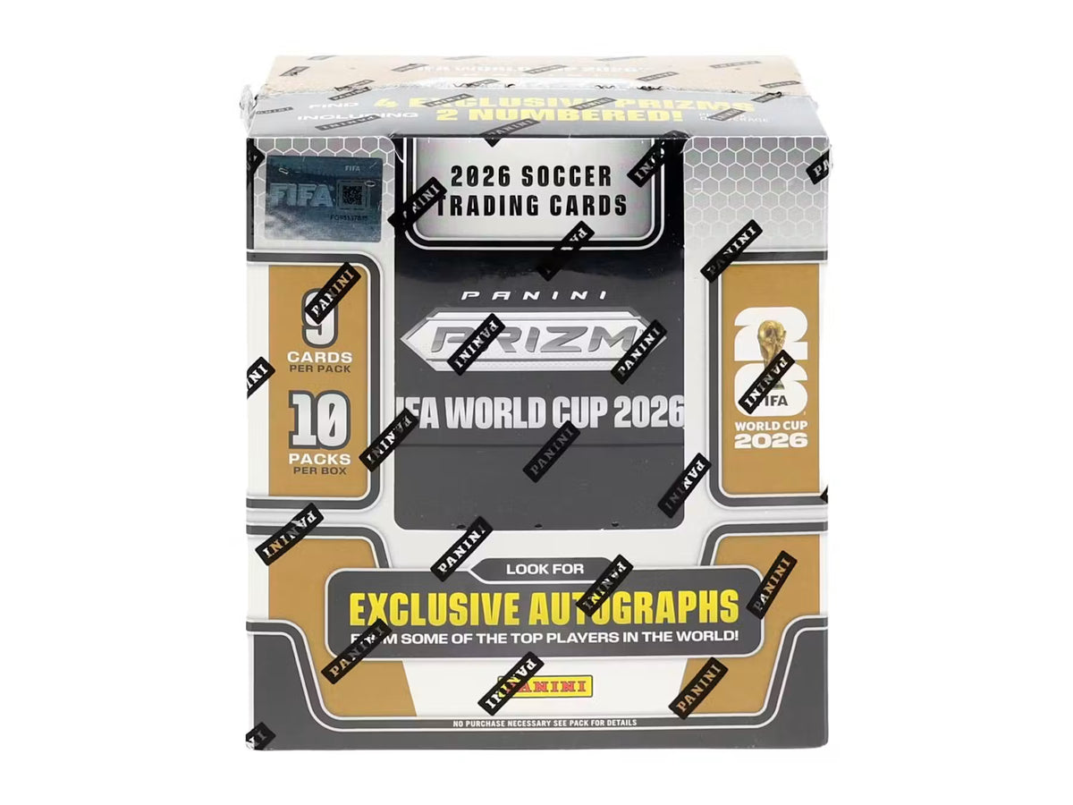 ⚽ Random Team Break #1581 - 1× 2026 Panini Prizm FIFA World Cup Soccer Hobby Preferred boks