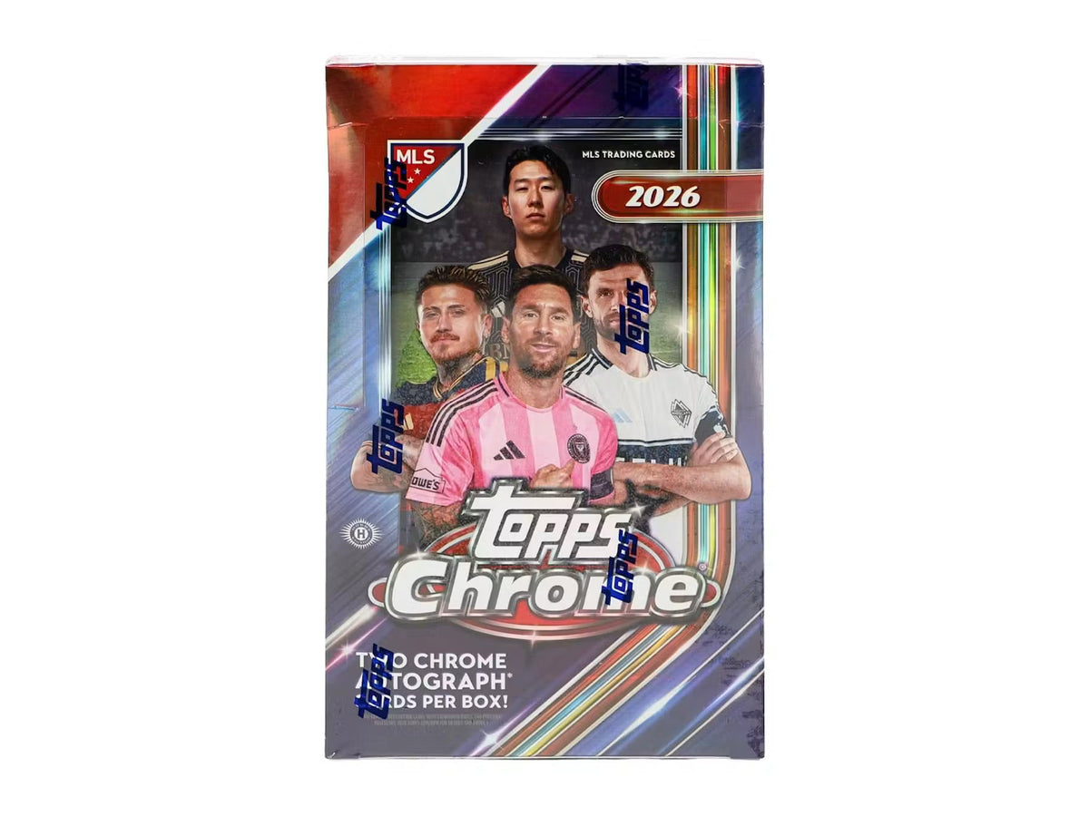 ⚽ Random Team Break #1554 - 1× 2026 Topps MLS Major League Soccer Chrome Hobby boks