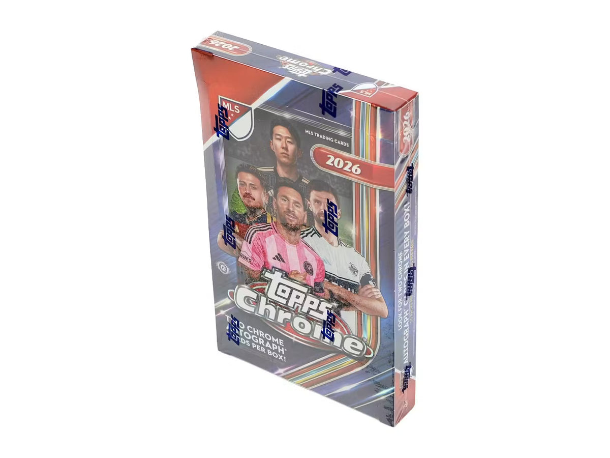 2026 Topps MLS Major League Soccer Chrome Hobby boks