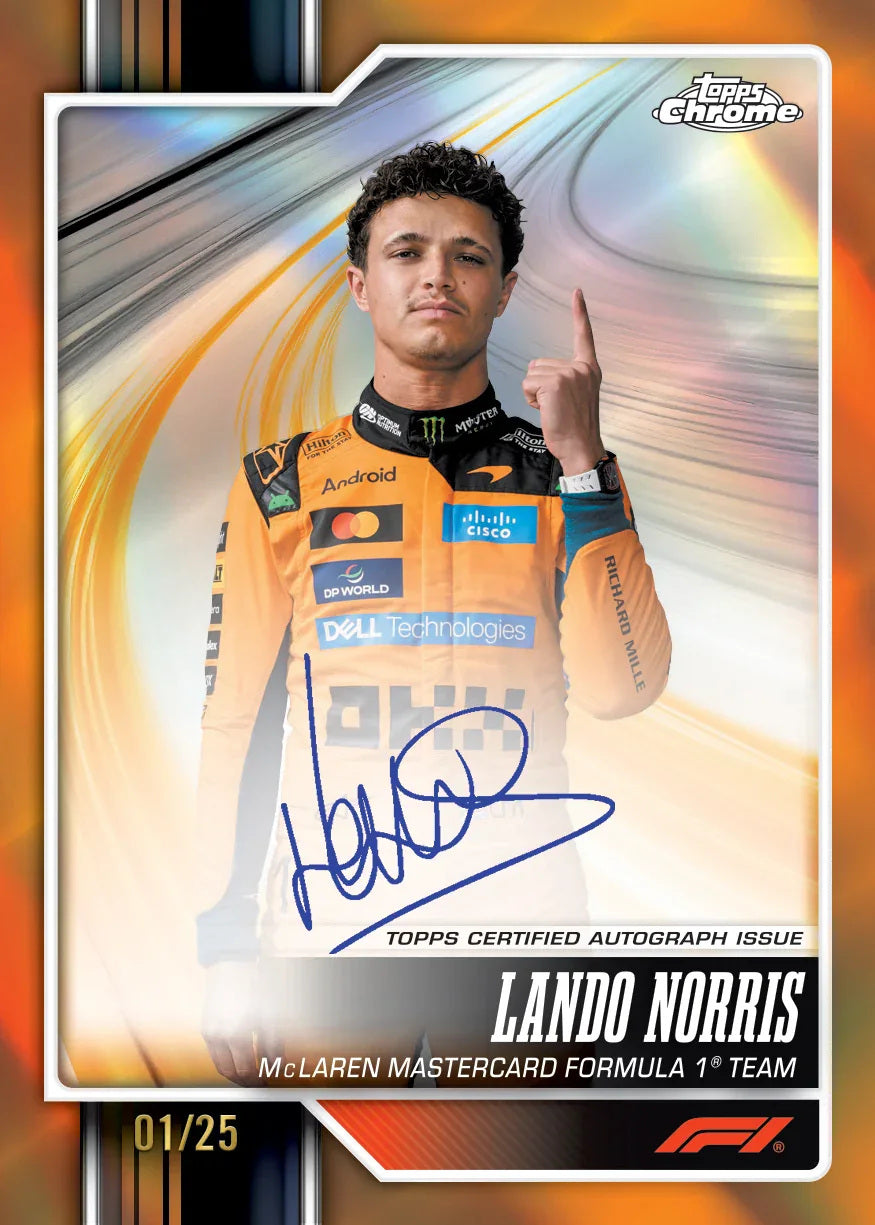 Topps Chrome Formula One 2026 Blaster Boks Pakke - break addicts