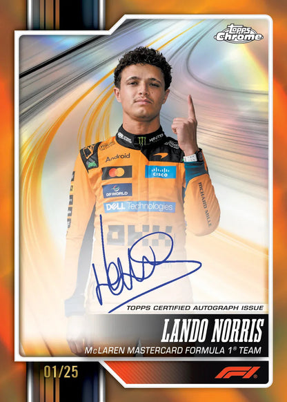 Topps Chrome Formula One 2026 Blaster Boks Pakke - break addicts