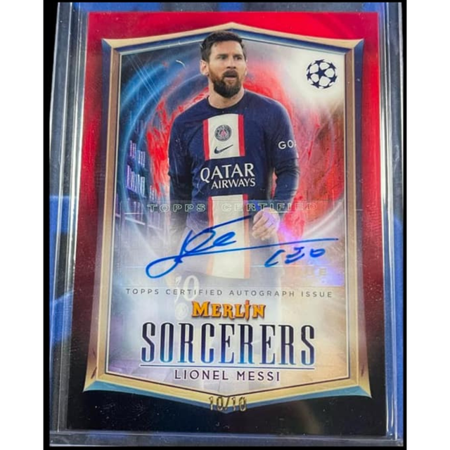 Lionel Messi – Red Autograf /10