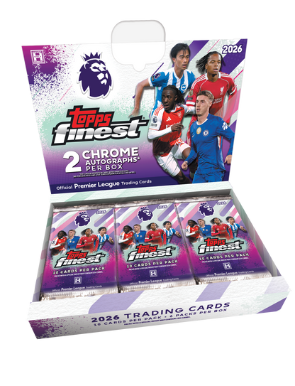 ⚽ Random Team Break #1332 – 1× 2026 Topps Finest Premier League Hobby Boks - break addicts