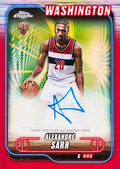 2024-25 Topps Chrome Basketball Hobby Pakke