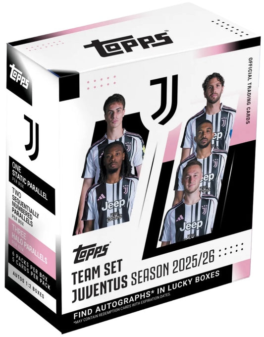 Random Player Break #1020 – 3x 2025/26 Topps Juventus Team Set