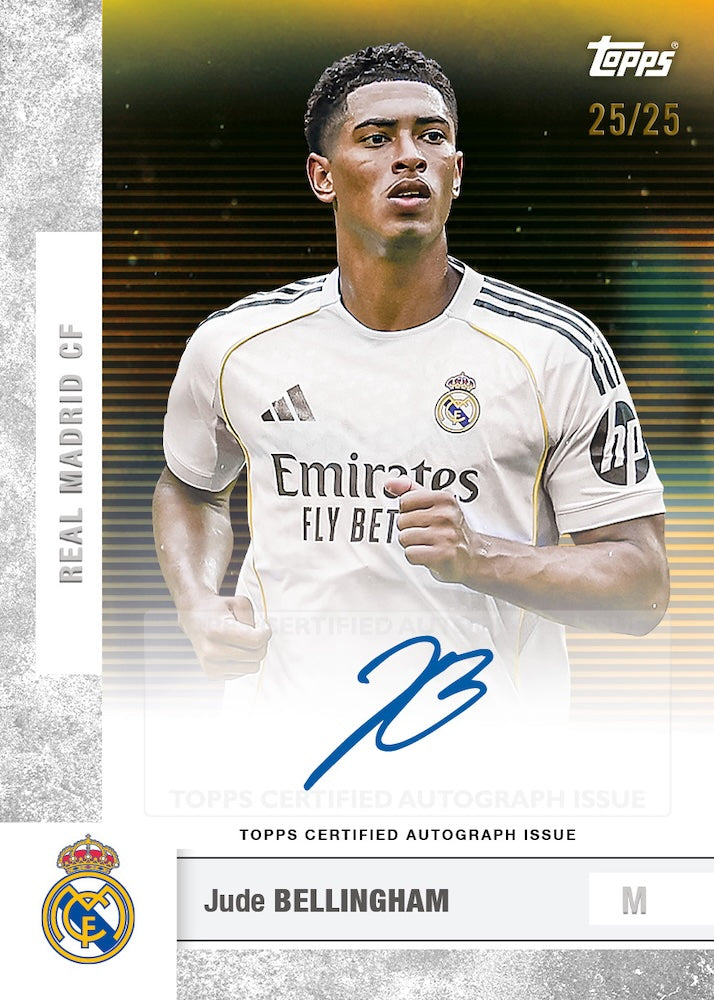 Topps Real Madrid 2025/26 Team Set Boks - break addicts