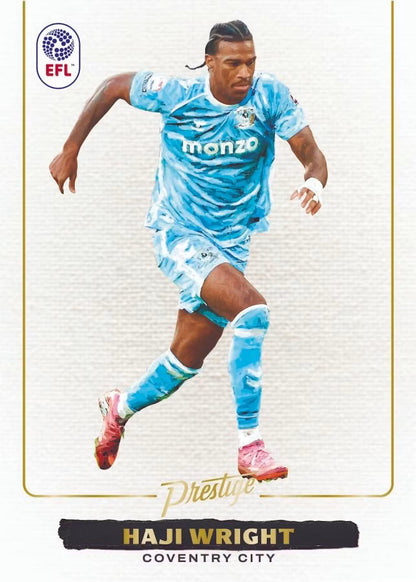 2025/26 Panini Prestige EFL Soccer International Mega boks