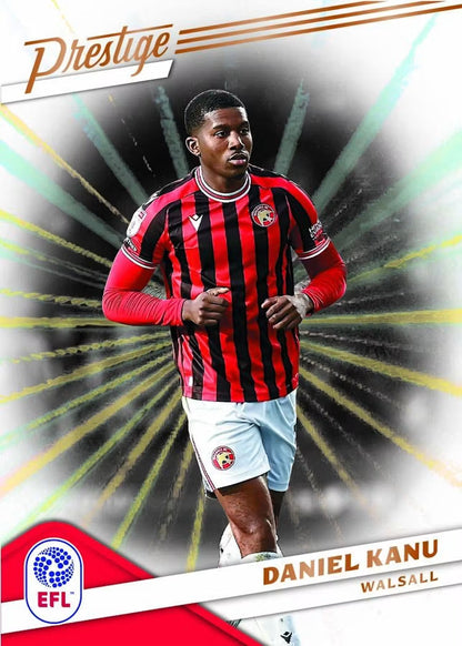 ⚽ Random Team Break #1471 - 1× 2025/26 Panini Prestige EFL Soccer Hobby Preferred boks