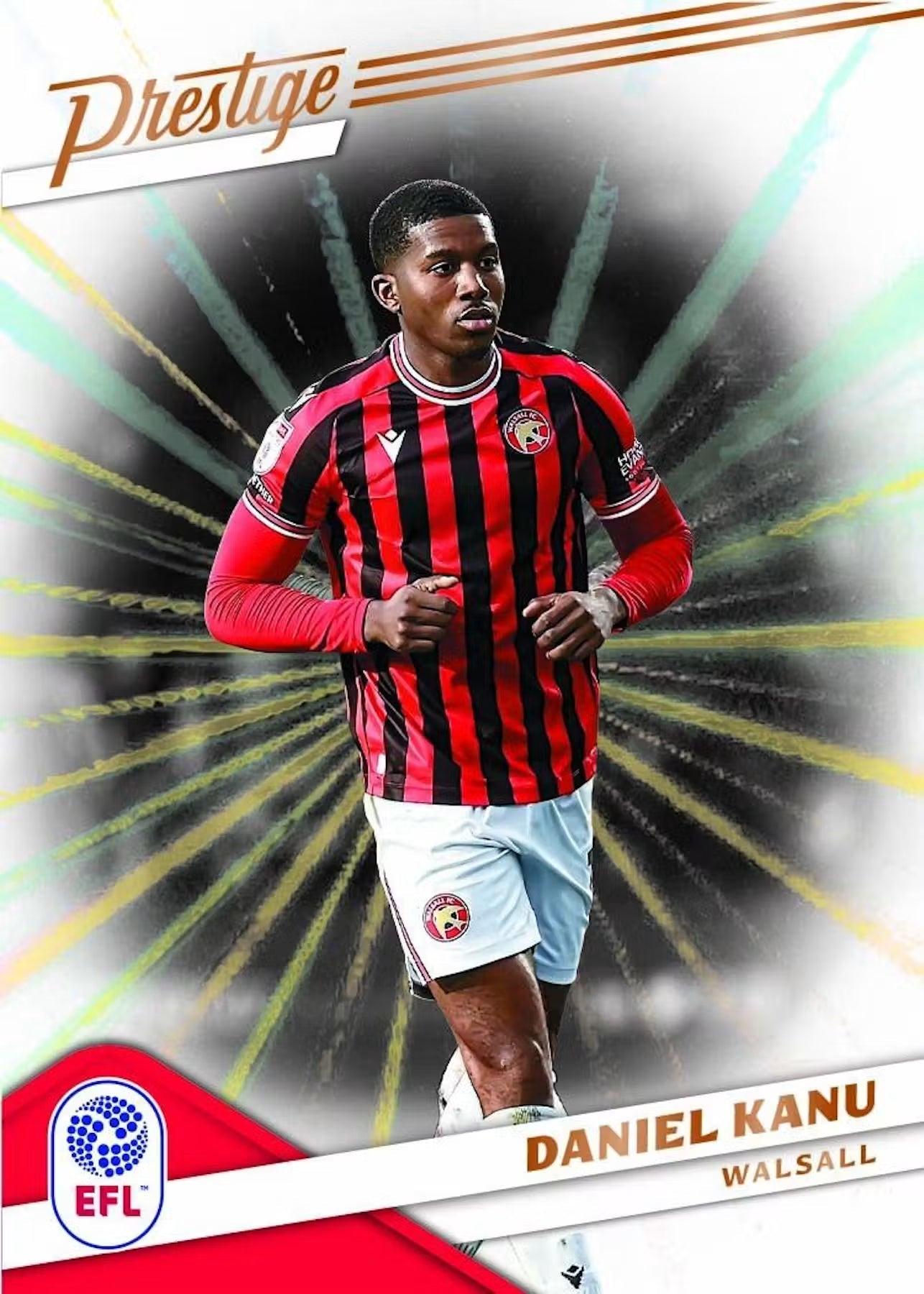 ⚽ Random Team Break #1472 - 1× 2025/26 Panini Prestige EFL Soccer Hobby Preferred boks