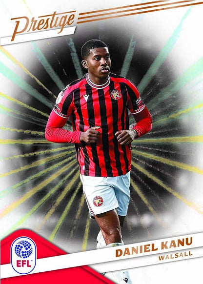 ⚽ Random Team Break #1472 - 1× 2025/26 Panini Prestige EFL Soccer Hobby Preferred boks