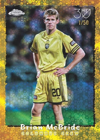 Random Team Break #1234 – 1x 2025 Topps Chrome MLS Soccer Hobby Boks - break addicts