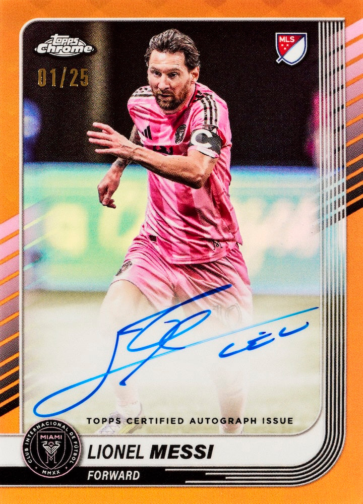Random Team Break #1234 – 1x 2025 Topps Chrome MLS Soccer Hobby Boks - break addicts