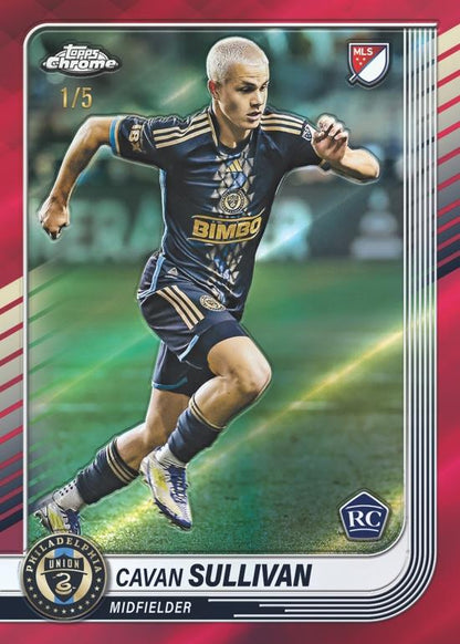 Random Team Break #1234 – 1x 2025 Topps Chrome MLS Soccer Hobby Boks - break addicts