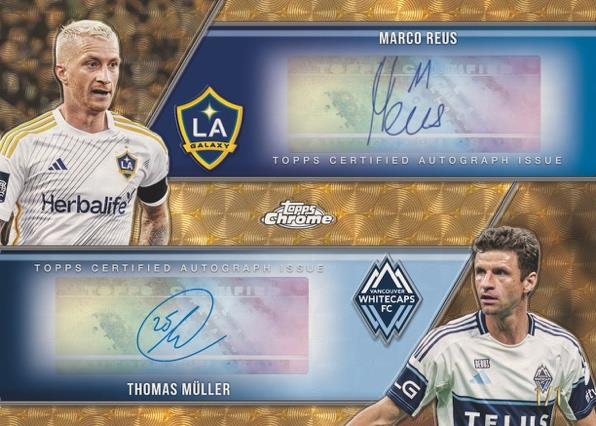 Random Team Break #1234 – 1x 2025 Topps Chrome MLS Soccer Hobby Boks - break addicts