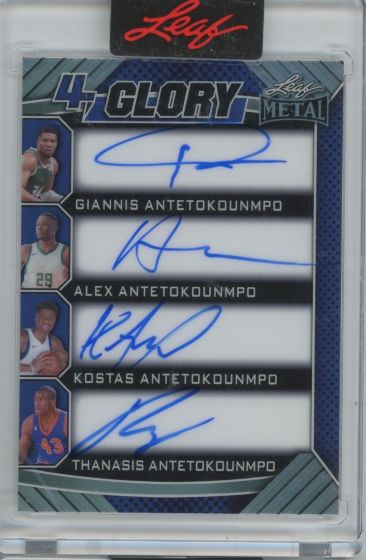 25 Leaf Metal Authentics Multisport Hobby Boks