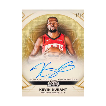 Kevin Durant Ivory Autographs SuperFractor 1/1, produsentens korteksempel og ikke garantert innhold