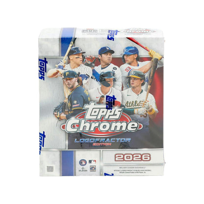 2026 Topps Chrome Baseball Logofractor Edition Boks