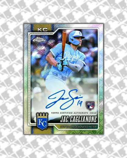 2026 Topps Chrome Baseball Logofractor Edition Boks