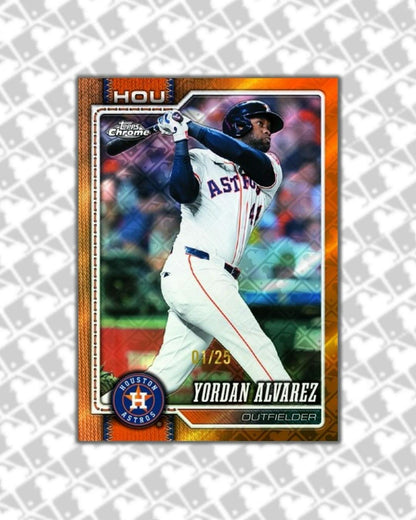 2026 Topps Chrome Baseball Logofractor Edition Boks