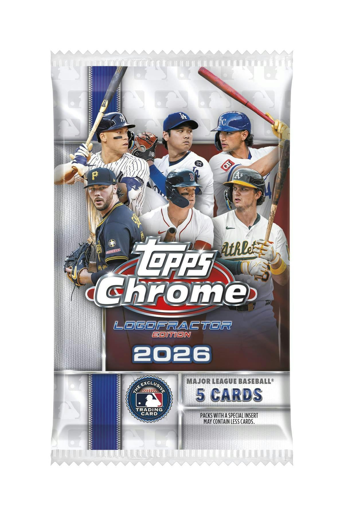2026 Topps Chrome Baseball Logofractor Edition Boks