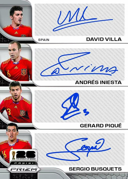 ⚽ Random Team Break #1425 – 1× 2026 Panini Prizm FIFA World Cup Soccer Hobby Boks - break addicts