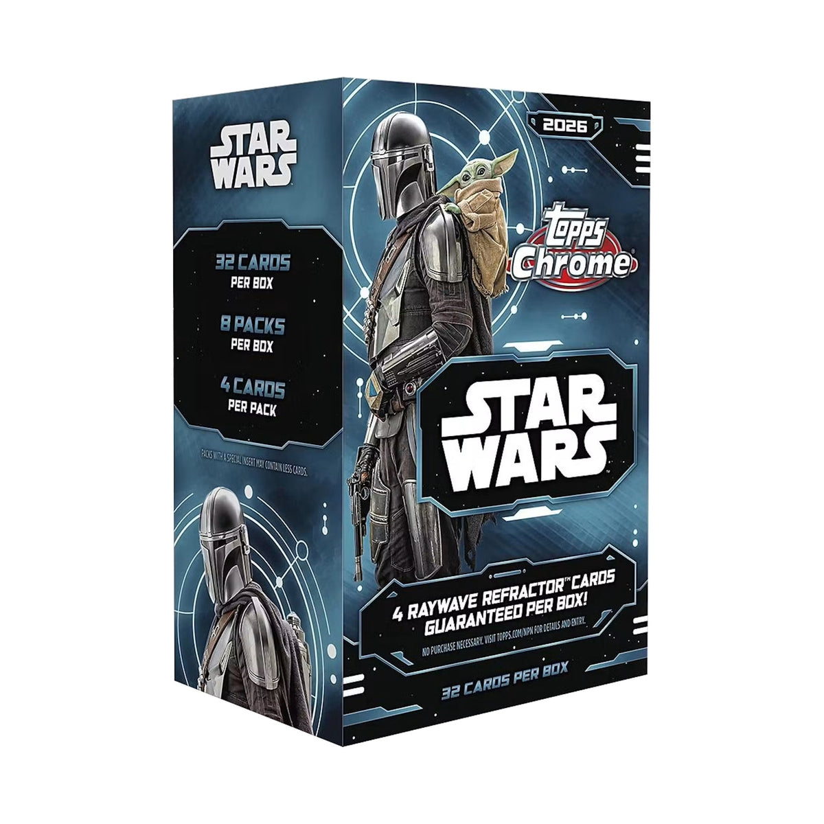 2026 Topps Star Wars Chrome Blaster boks