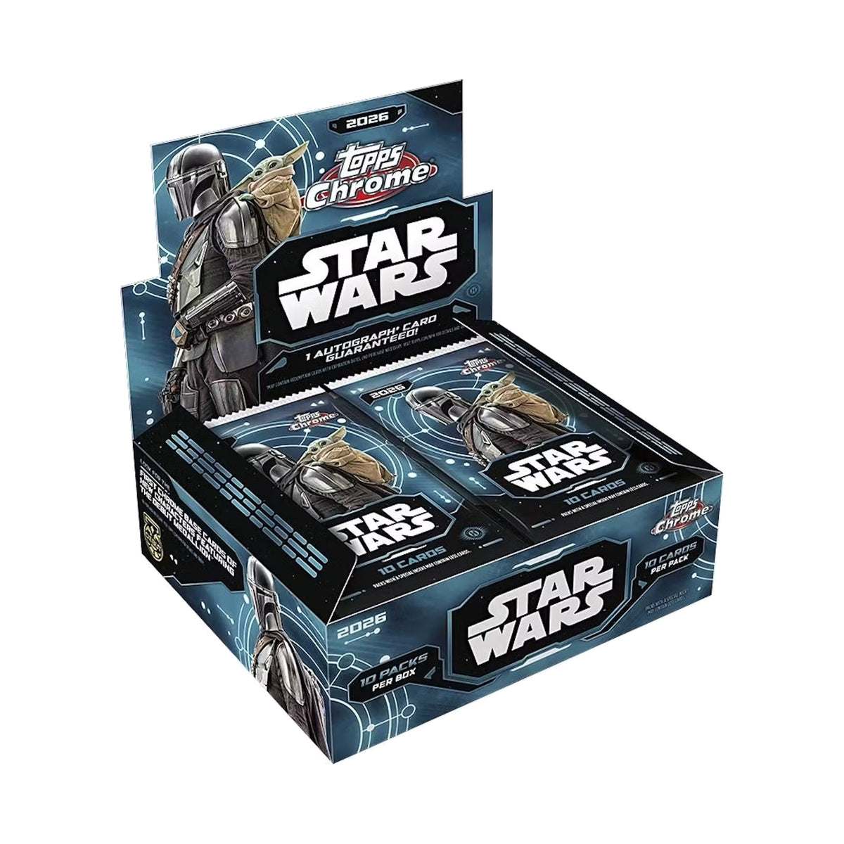 2026 Topps Star Wars Chrome Hobby Boks