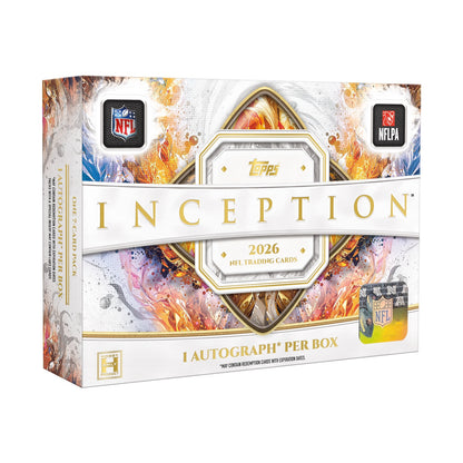2026 Topps Inception Football NFL Hobby Boks – ekte produktbilde