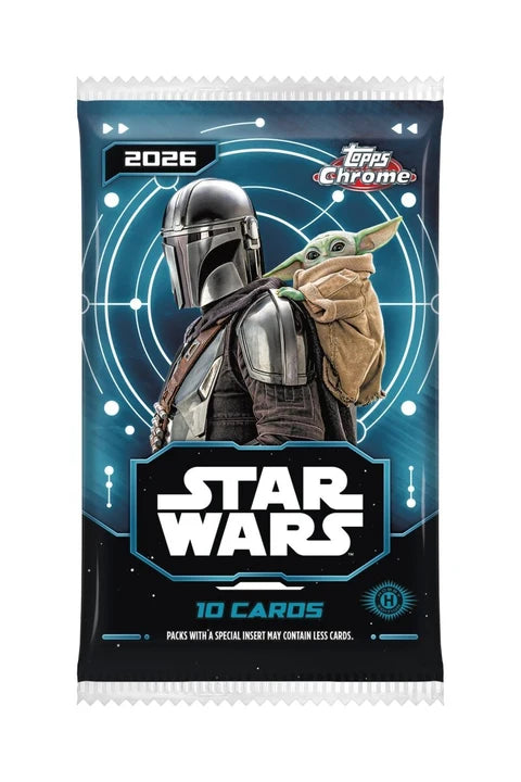 2026 Topps Star Wars Chrome Hobby boks  løs pakke