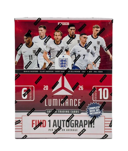 2026 Panini Luminance England Soccer Hobby