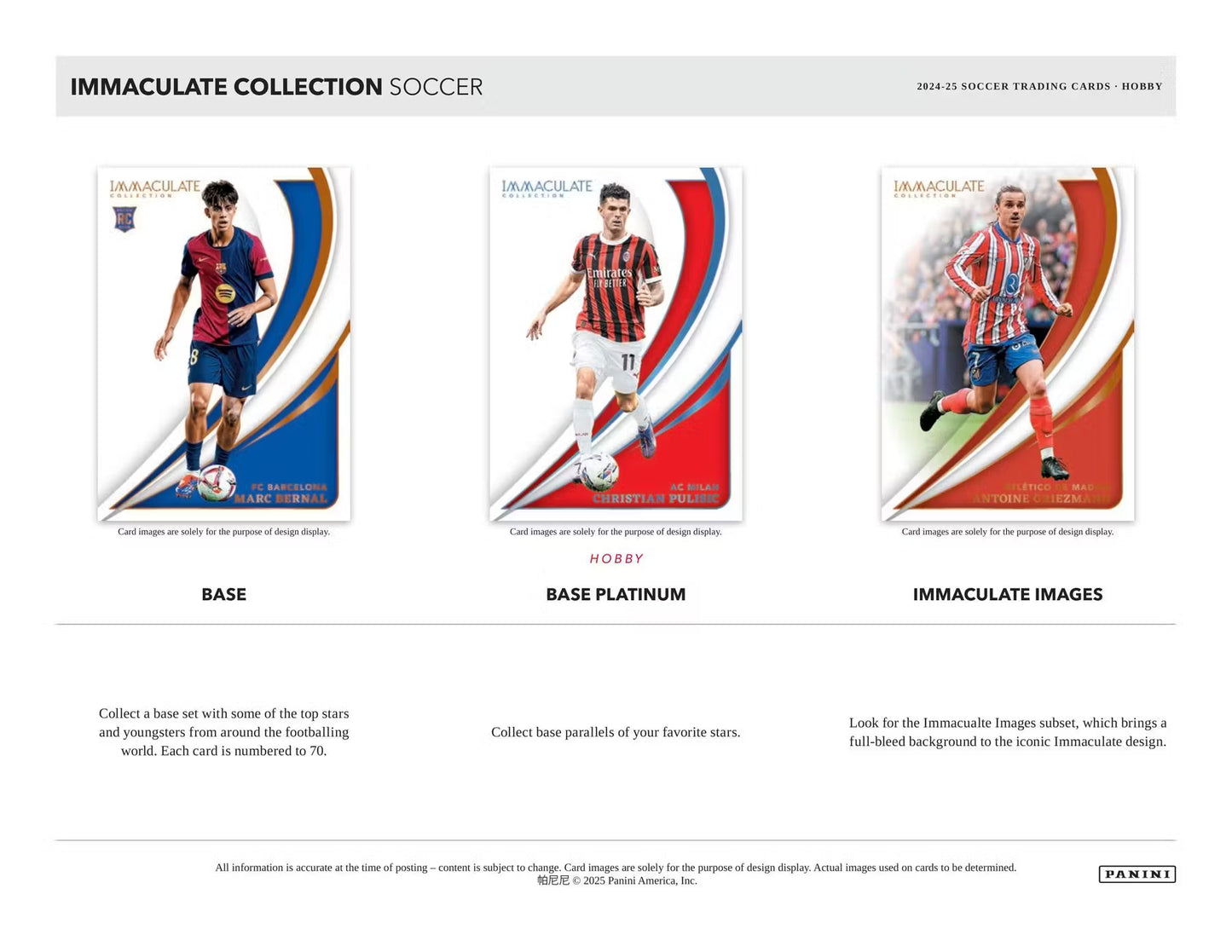 2024/25 Panini Immaculate Soccer Hobby Boks